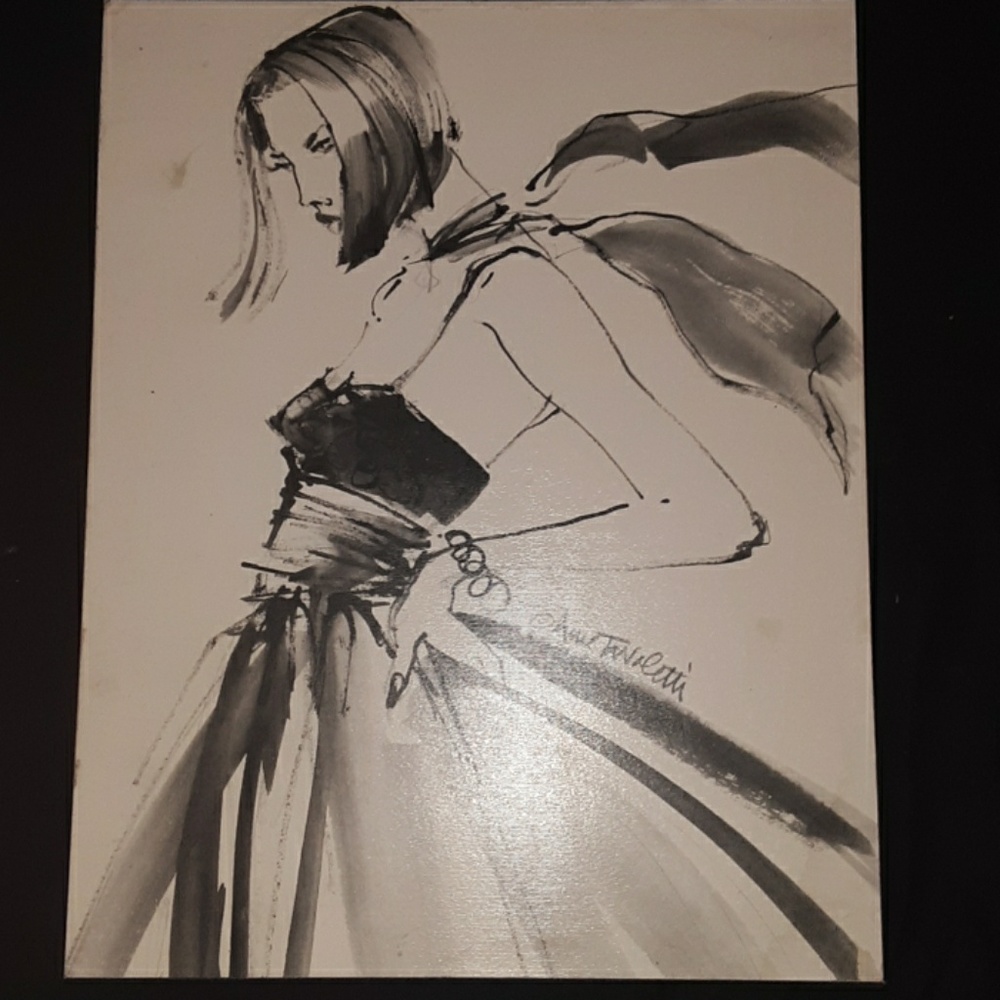 Tara Tavoletti drawing and watercolor